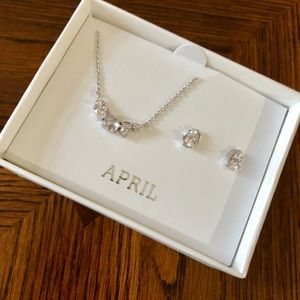 Chloe + Isabel Jewelry - April Birthstone Set-Chloe & Isabel Petite Bijoux Chloe + Isabel Jewelry - April Birthstone Set-Chloe & Isabel Petite Bijoux